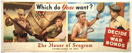 B2950 WHICH DO YOU WANT? THE HOUSE OF SEAGRAM