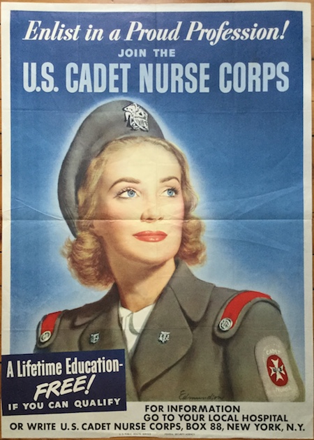 B3057 JOIN THE US CADET NURSE CORPS ENLIST IN A PROUD PROFESSION!