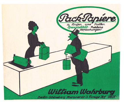 DK046 PACK - PAPIERE - WILLIAM WAHRBURG
