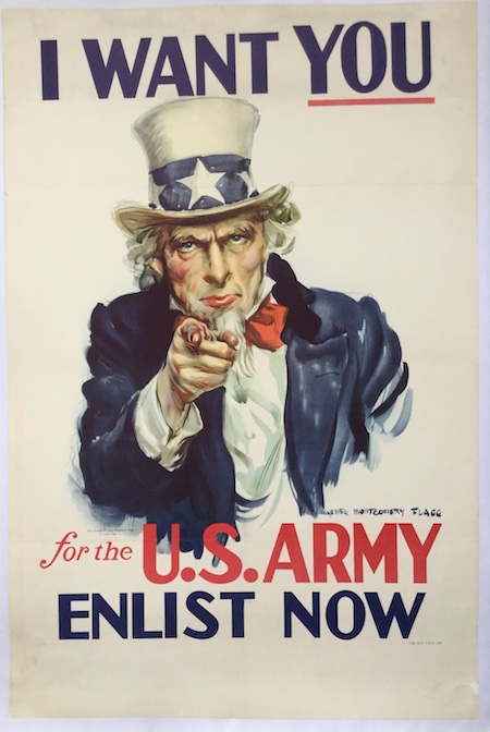 H298 I WANT YOU FOR THE US ARMY - ENLIST NOW