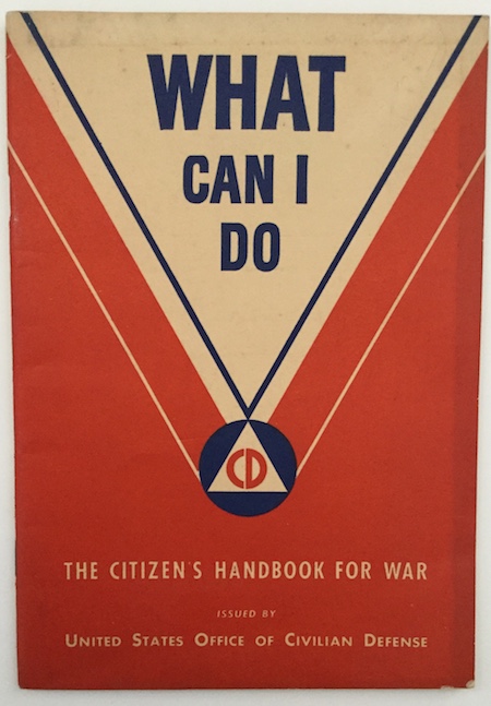 H341 WHAT CAN I DO - THE CITIZEN'S HANDBOOK FOR WAR