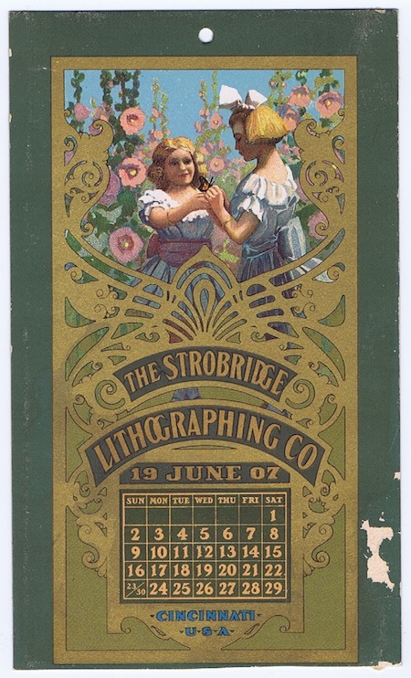 H493 STROBRIDGE CARD JUNE 1907