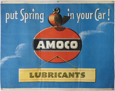 H541 PUT SPRING IN YOUR CAR - AMOCO LUBRICANTS