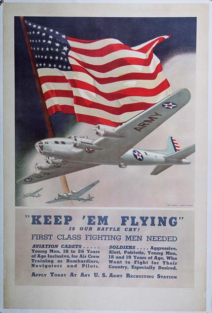 WW1031 KEEP 'EM FLYING IS OUR BATTLE CRY!