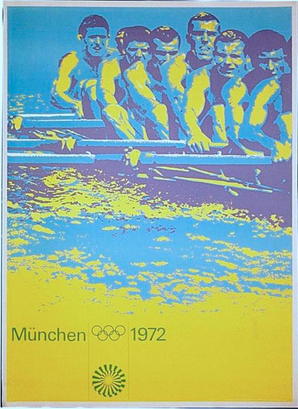 WW616 MÜNCHEN 1972 OLYMPICS - ROWING