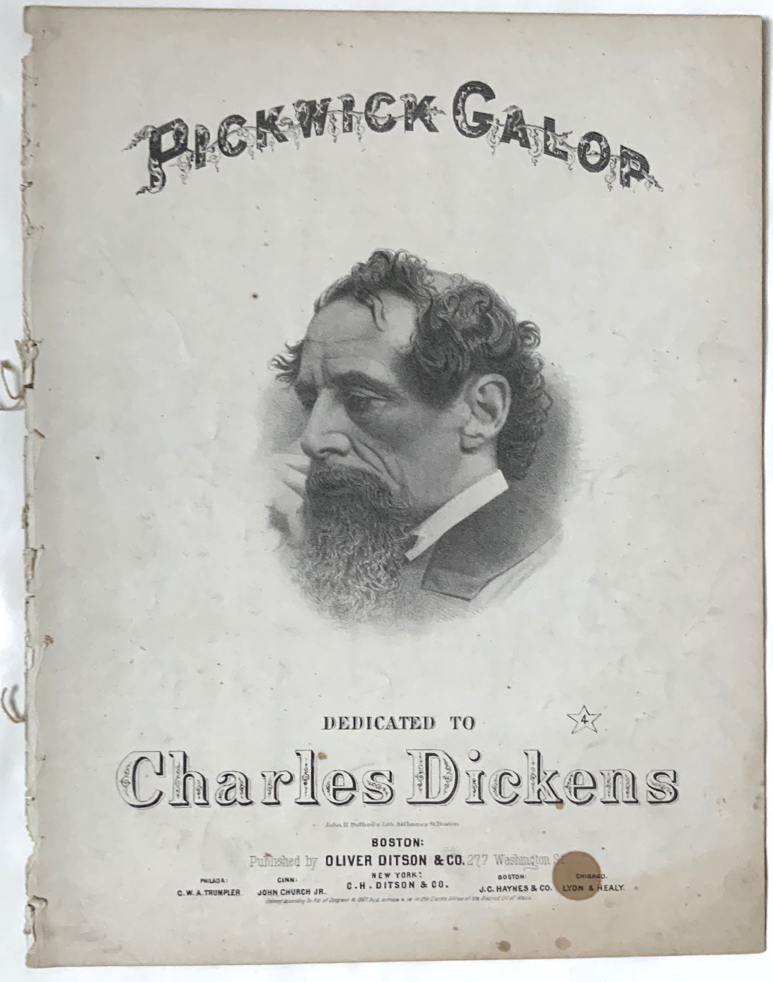 AK0305 PICKWICK GALOP - DEDICATED TO CHARLES DICKENS