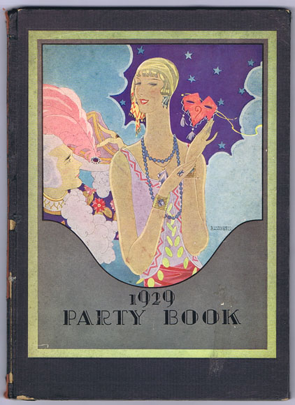 AK0454 1929 PARTY BOOK