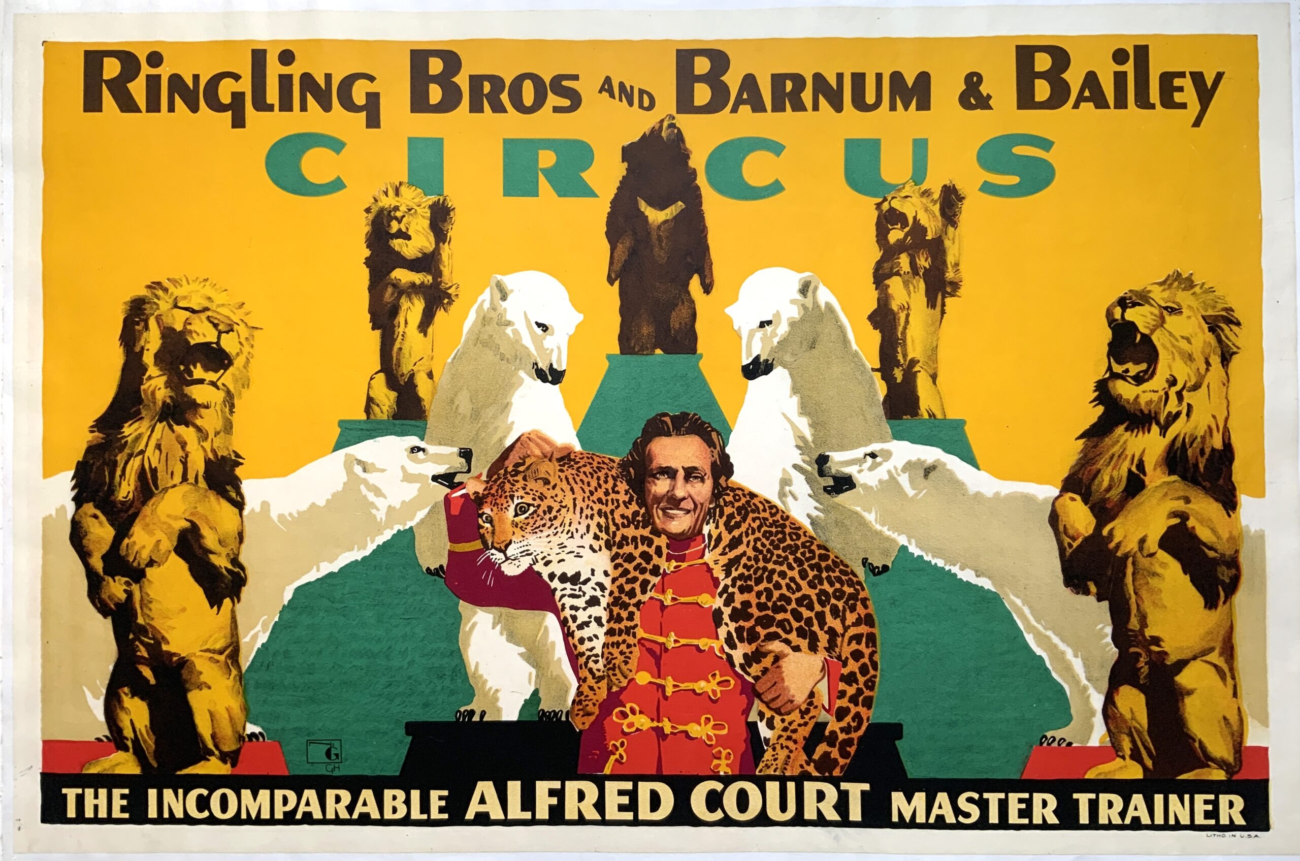 DK213 RINGLING BROS AND BARNUM & BAILEY - ALFRED COURT MASTER TRAINER
