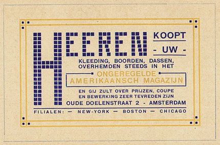 DK259 MONTHLY FOR TYPOGRAPHY IN THE NETHERLANDS 1910 - 1911