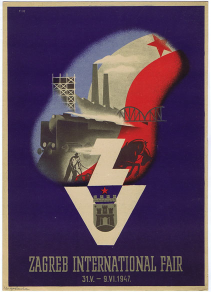G137 ZAGREB INTERNATIONAL FAIR - MAY - JUNE 1947