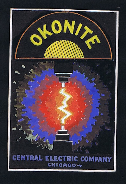 H019 OKONITE CENTRAL ELECTRIC COMPANY - CHICAGO ORIGINAL ART