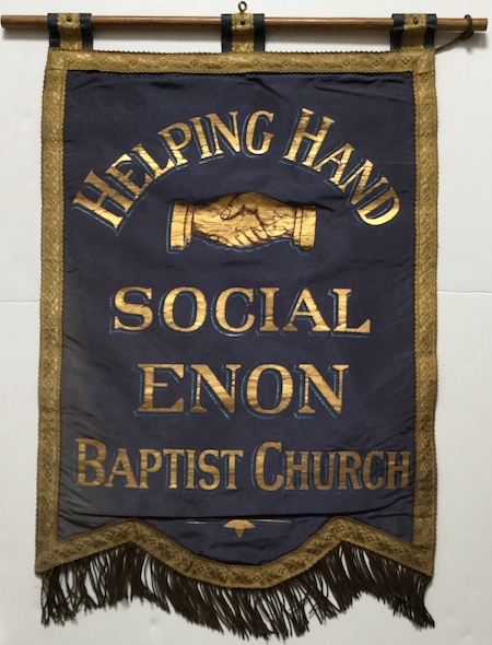 J81 HELPING HAND - SOCIAL ENON BAPTIST CHURCH BANNER