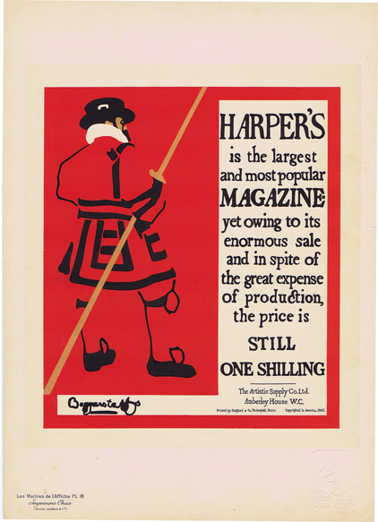 L2962 HARPERS IS THE LARGEST AND MOST POPULAR MAGAZINE