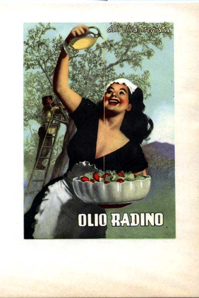 YK0034 OLIO RADINO ADVERTISING CARD