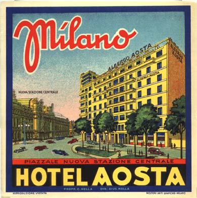YK0039 MILANO - HOTEL AOSTA