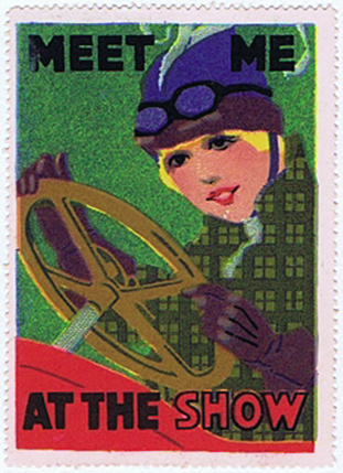 AK0552 MEET ME AT THE SHOW - POSTER STAMP