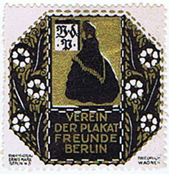 AK0686 FRIENDS OF THE POSTER - POSTER STAMP