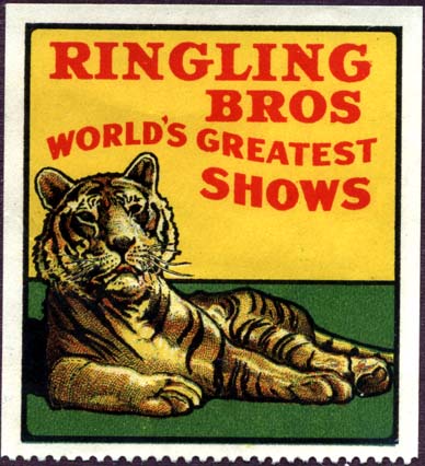 ST105 RINGLING BROS. WORLD'S GREATEST SHOWS