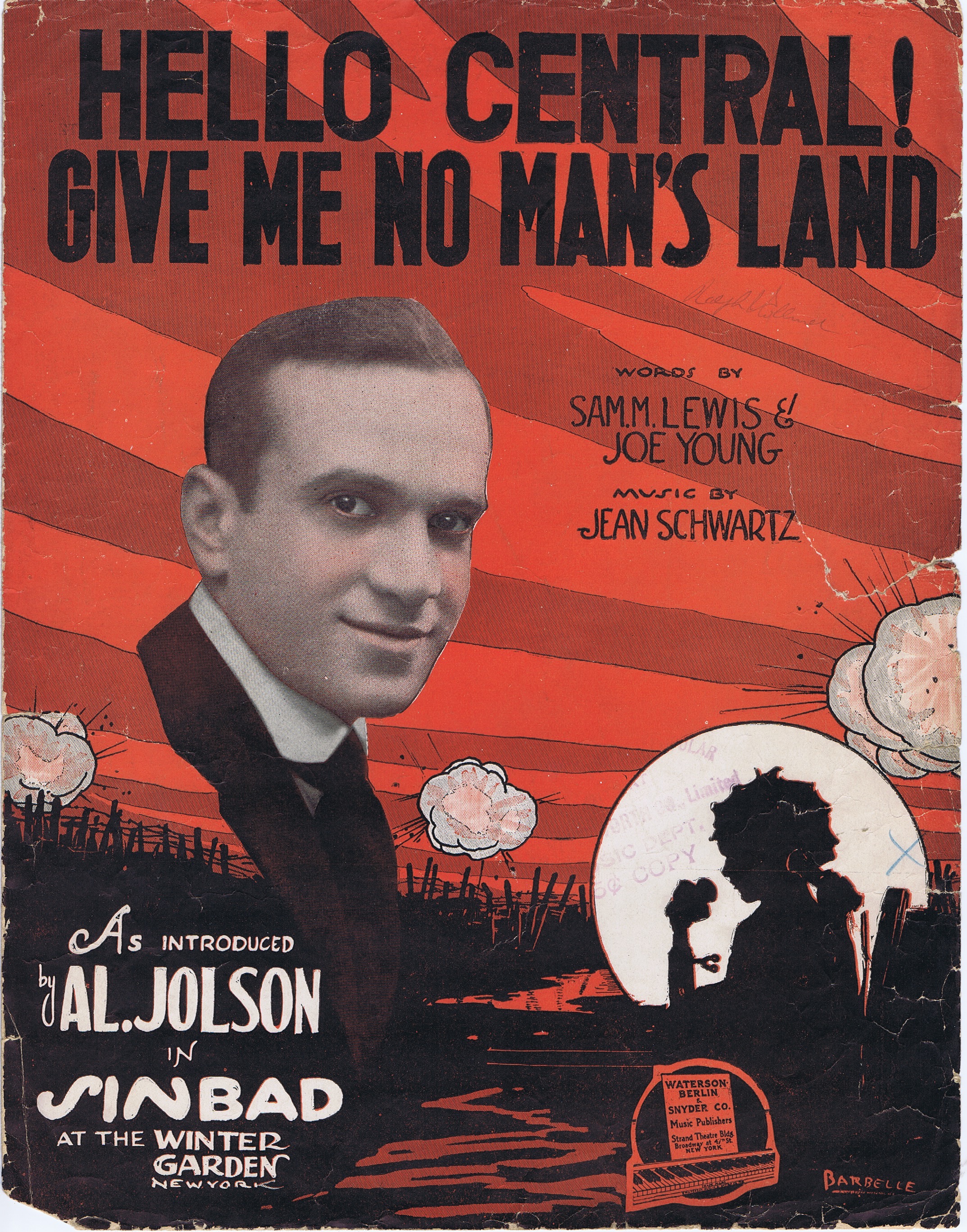 J196	HELLO CENTRAL! GIVE ME NO MAN’S LAND