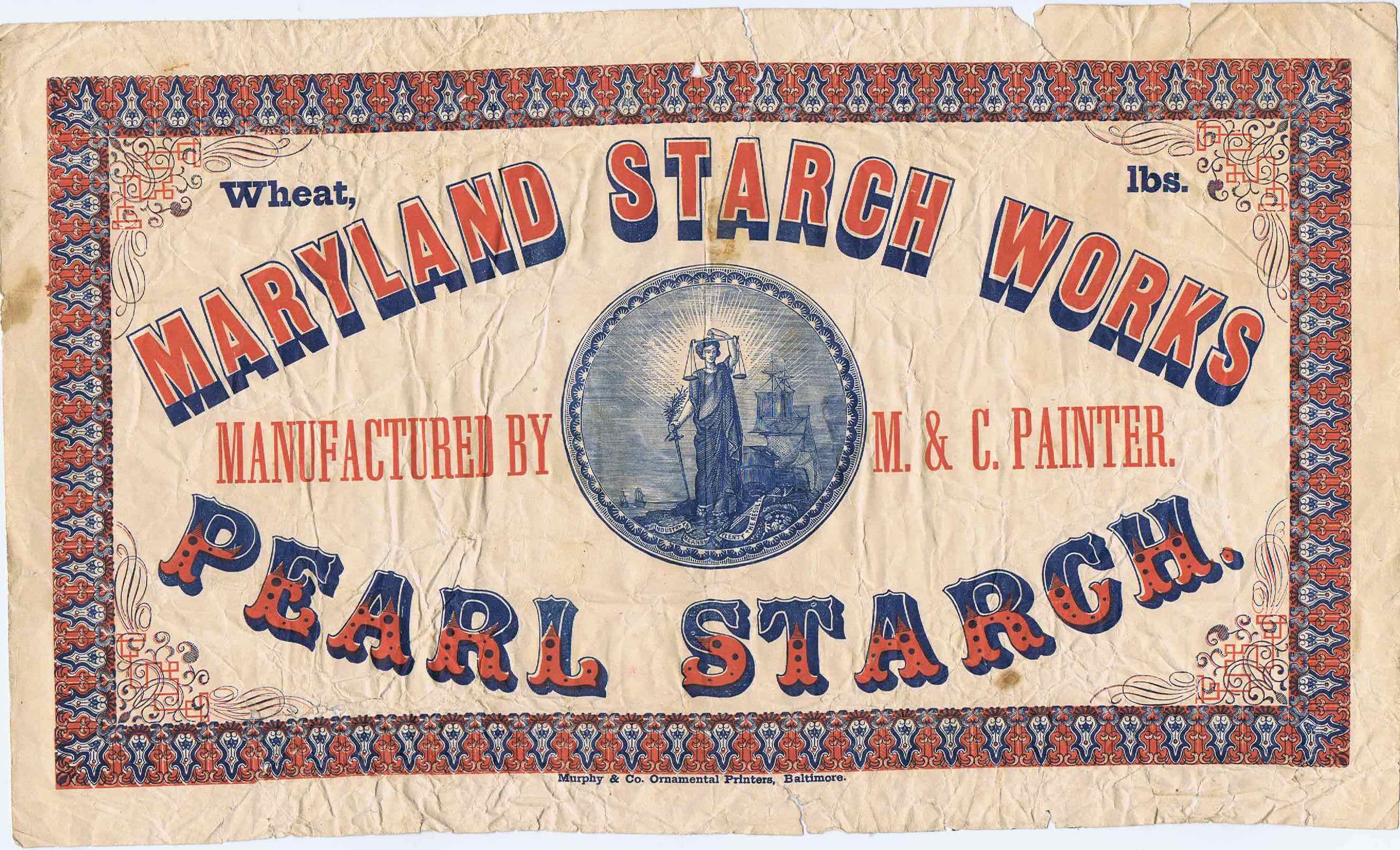 J243	MARYLAND STARCH WORKS - PEARL STARCH