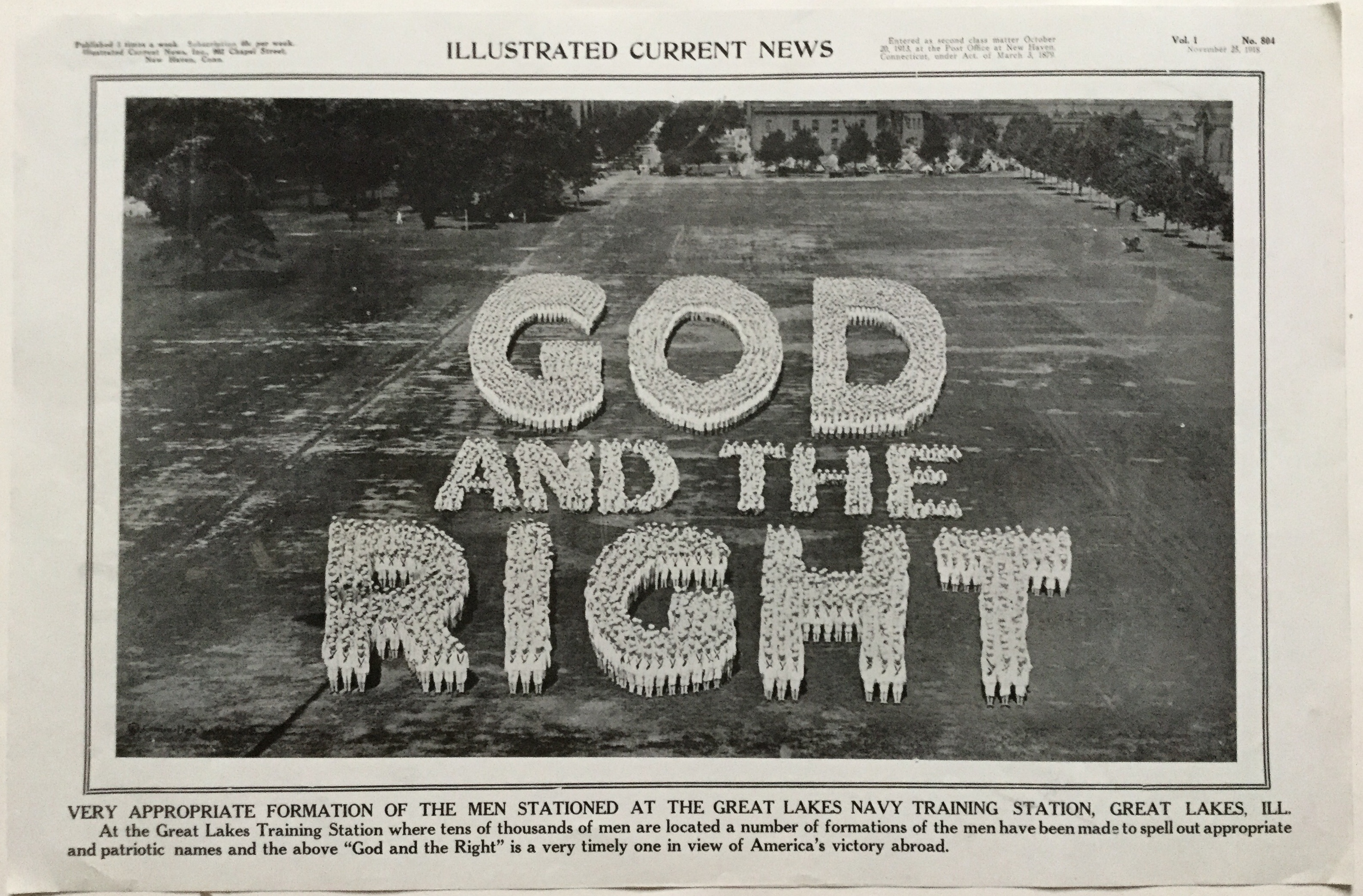 J409	GOD AND THE RIGHT - ILLUSTRATED CURRENT NEWS