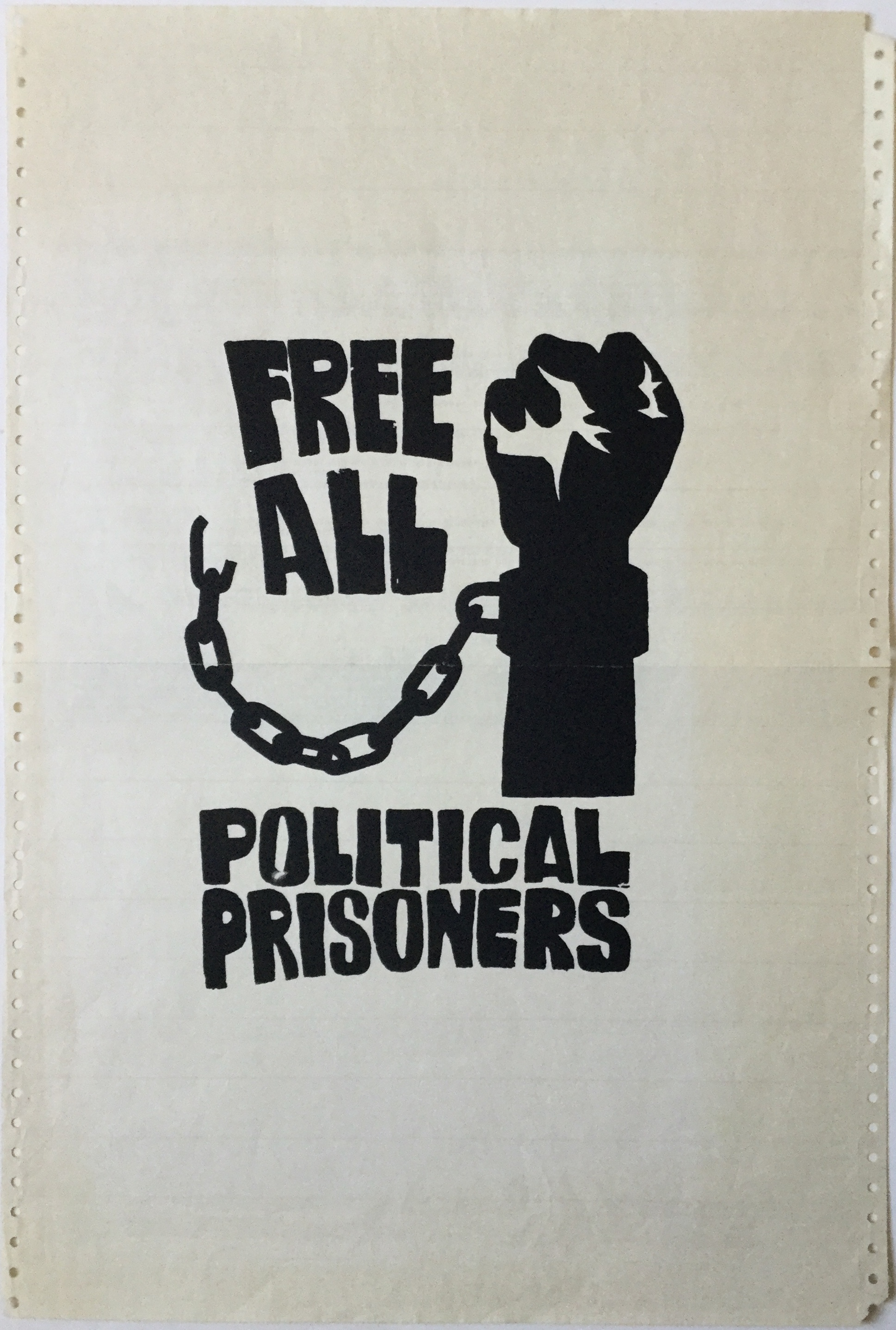 J476	FREE ALL POLITICAL PRISONERS