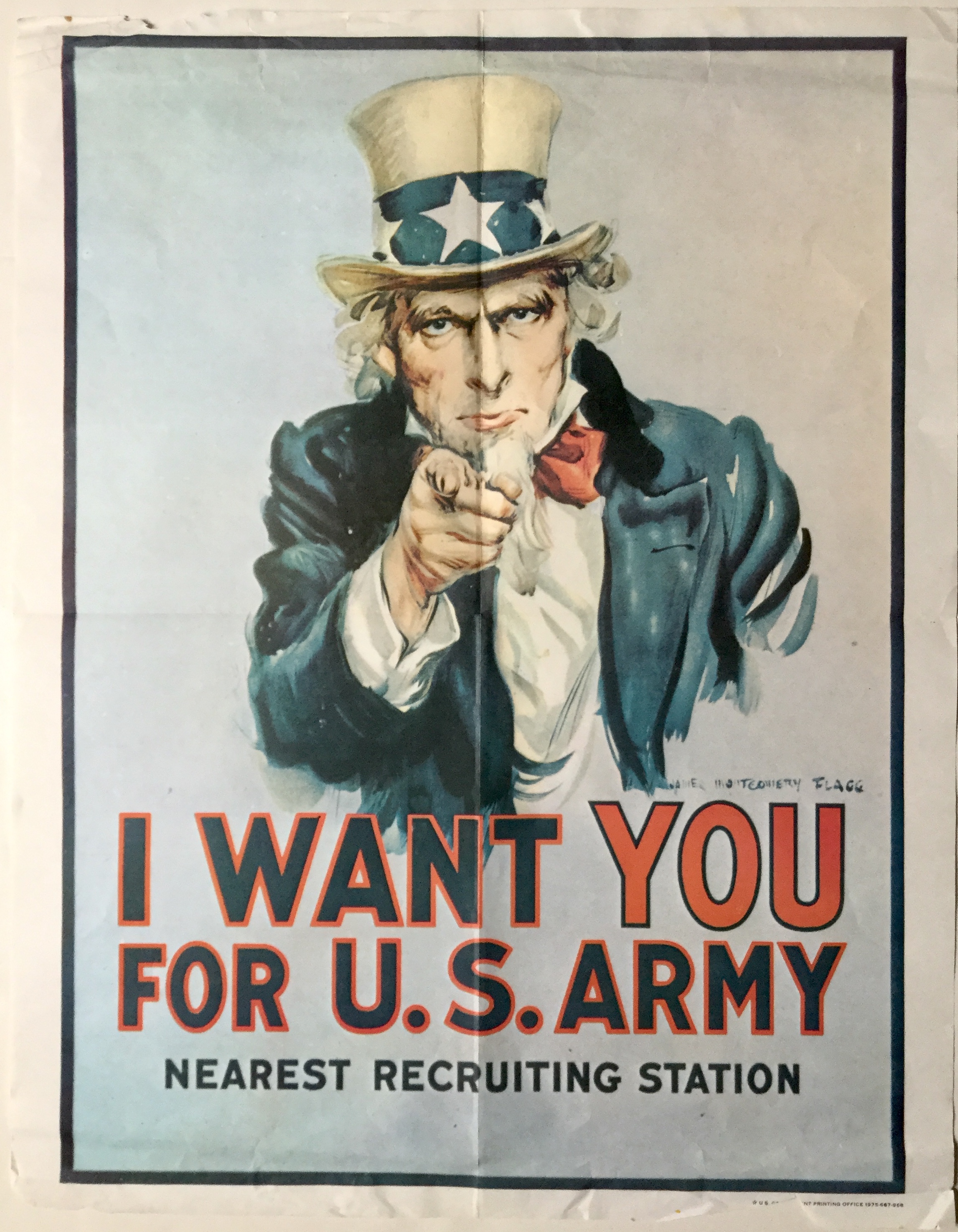 J489	I WANT YOU FOR THE U.S. ARMY