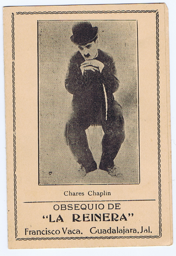 P2137	CHARLIE CHAPLIN MEXICAN ADVERTISING NEEDLE BOOK