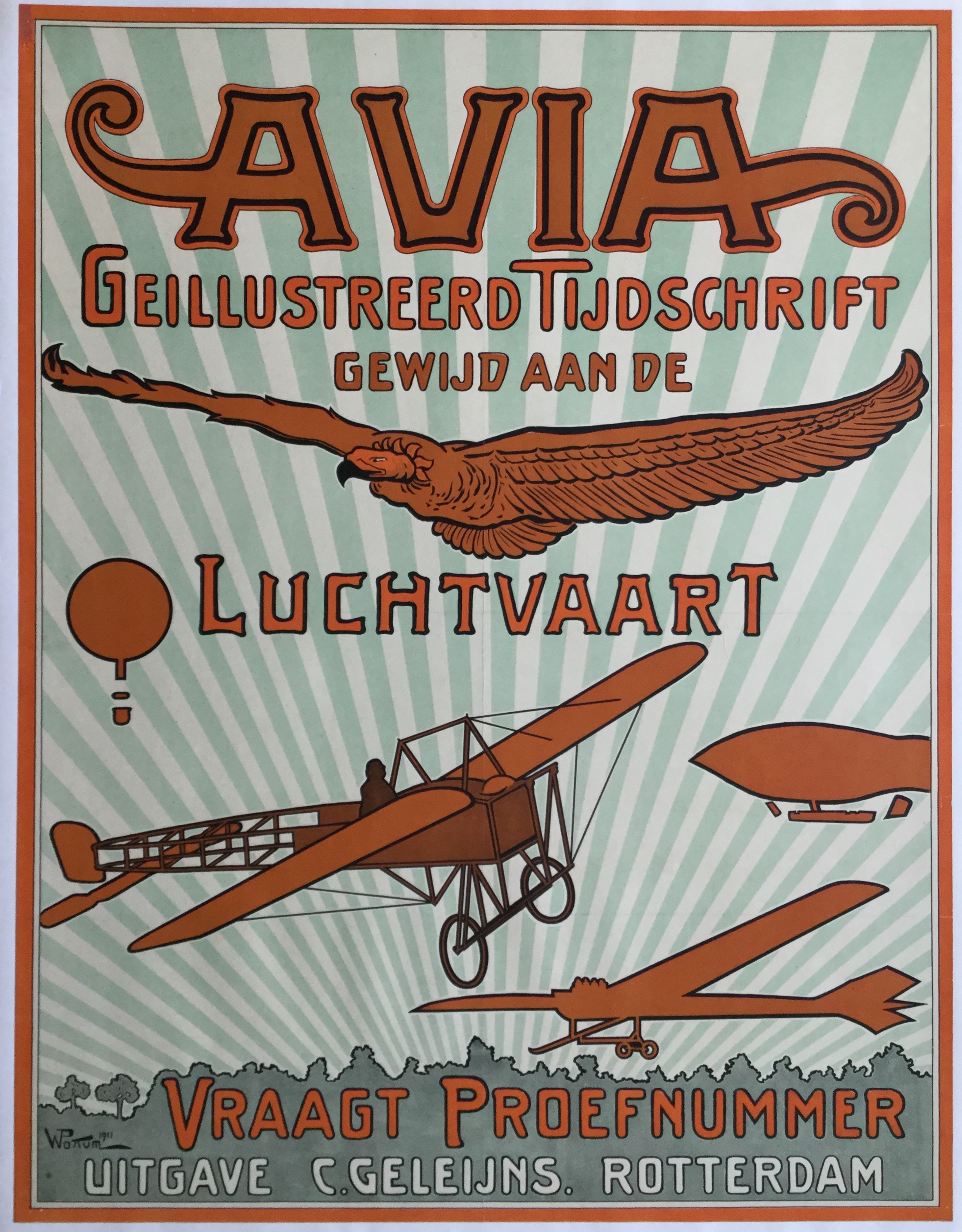 L1603		AVIA AVIATION MEET 1911