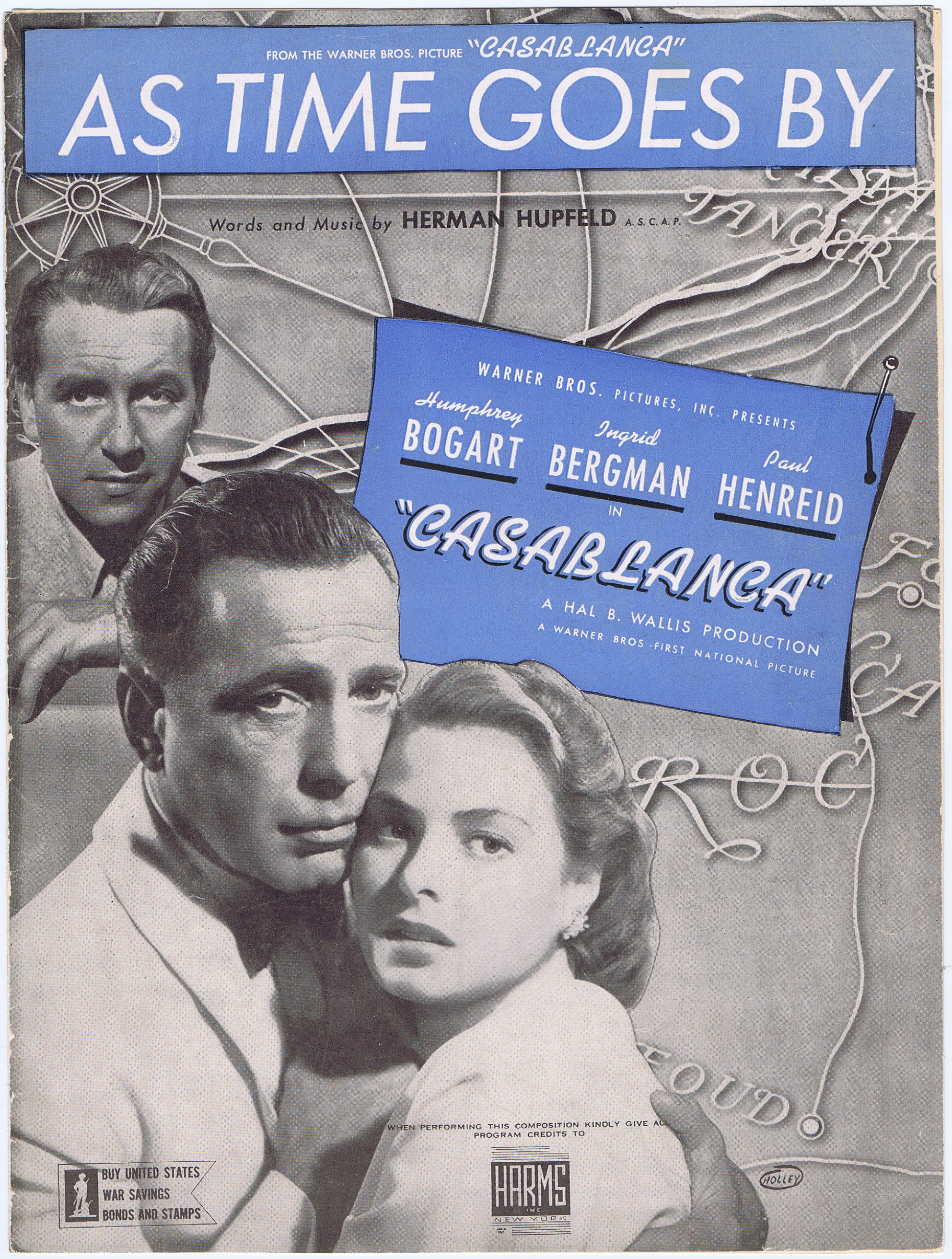 J692	CASABLANCA 1943 “AS TIME GOES BY”