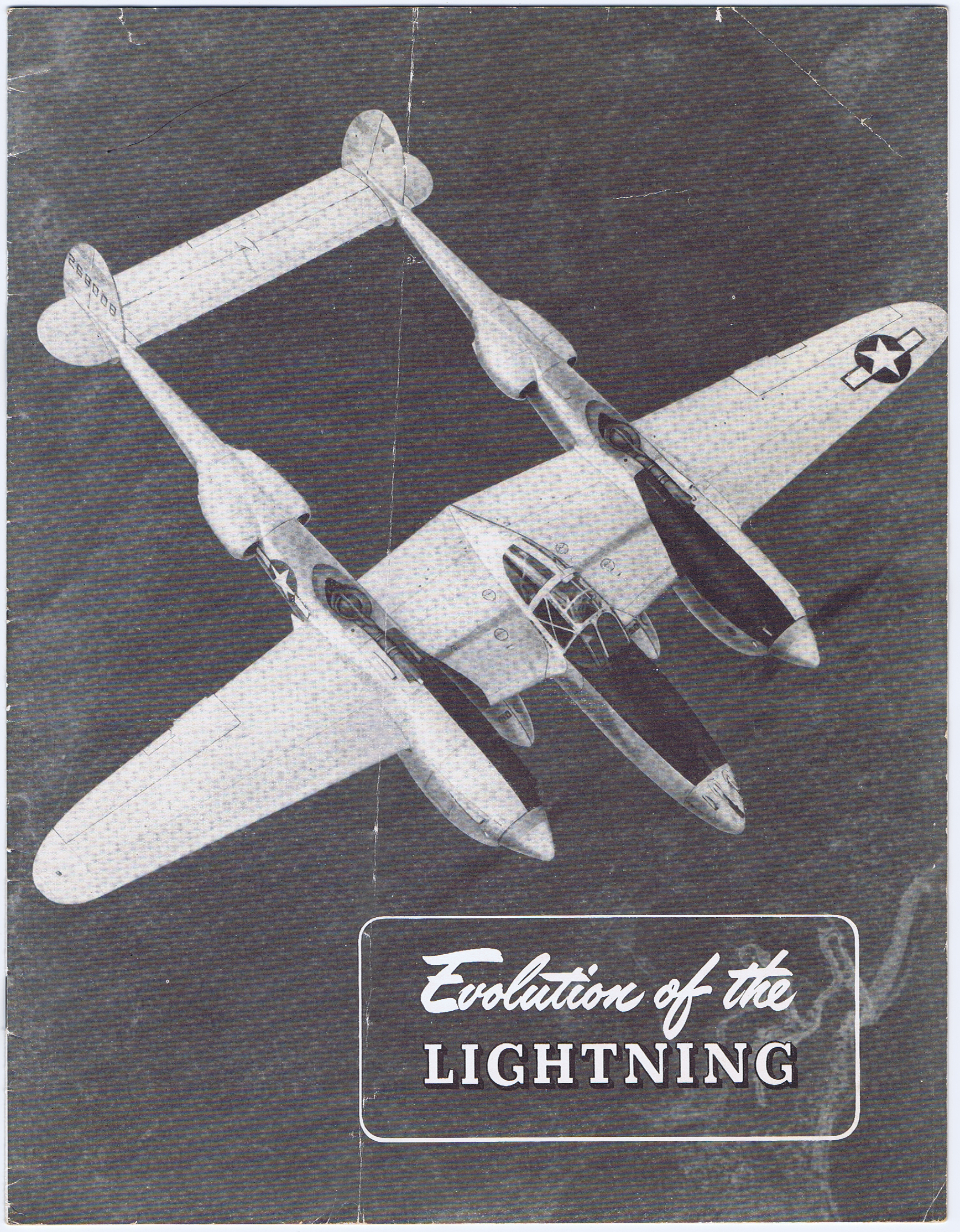 J705	EVOLUTION OF THE LIGHTNING (P-38) LOCKHEED AIRCRAFT