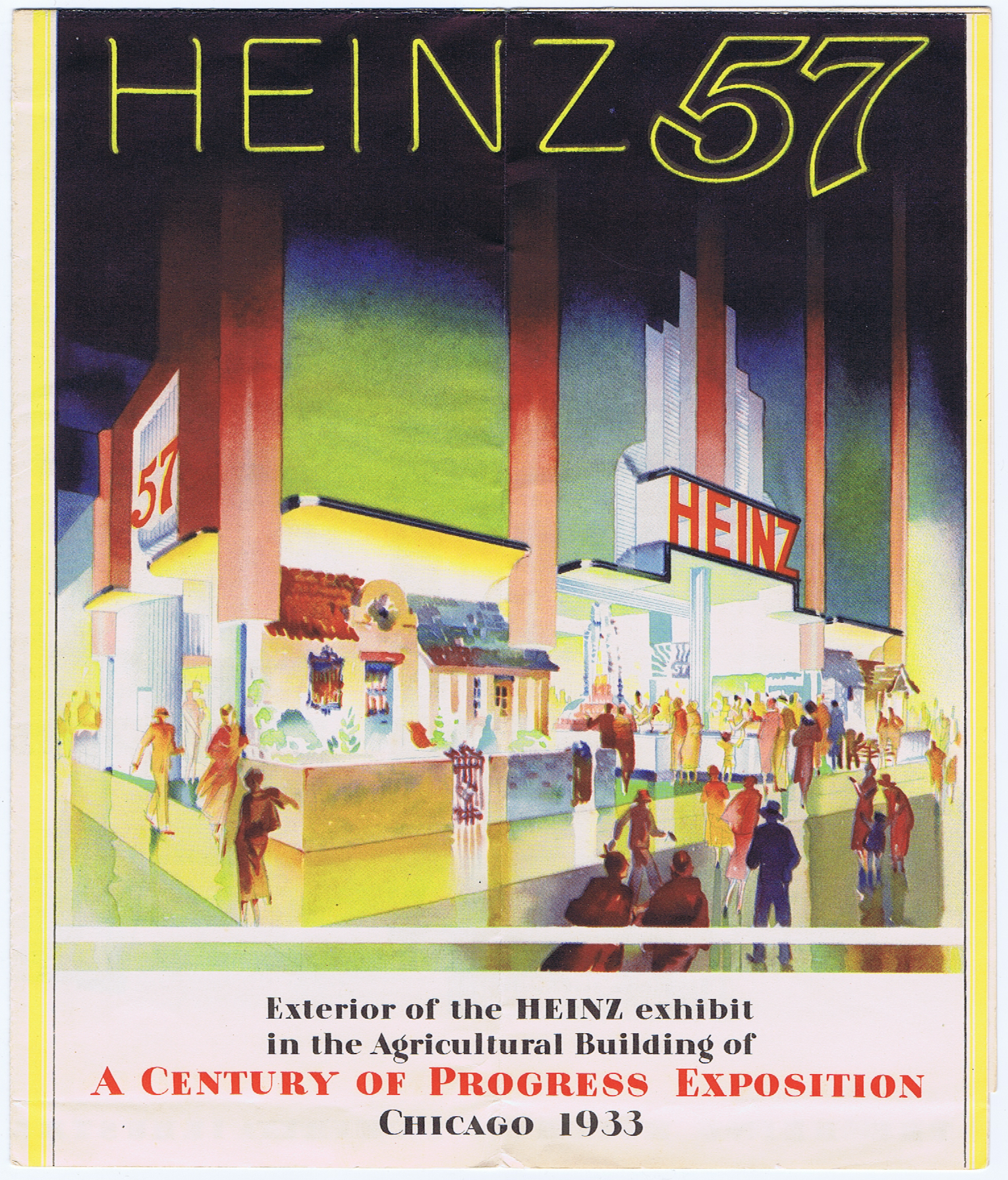 J816	HEINZ 57 - A CENTURY OF PROGRESS EXPOSITION CHICAGO 1933