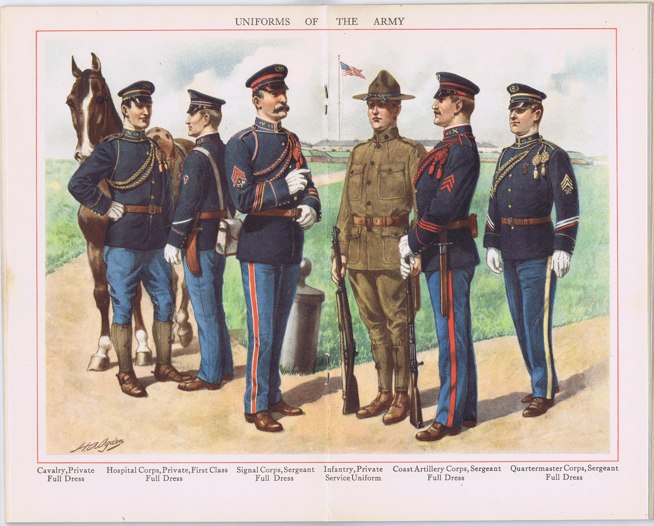 J838	UNITED STATES ARMY 1913