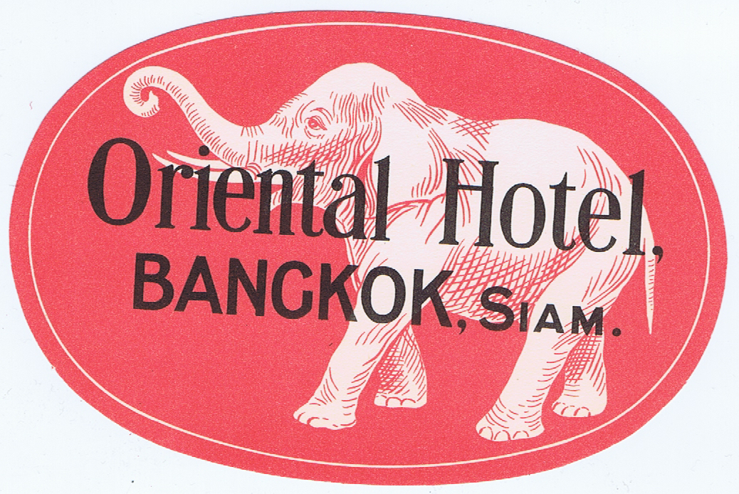 J892	ORIENTAL HOTEL - BANGKOK, SIAM 1950S