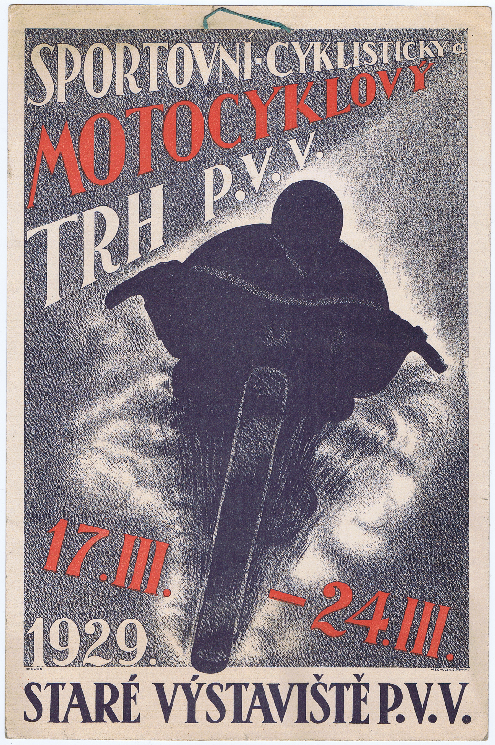 J962	NATIONAL MOTORCYCLE COMPETITION CZECHOSLOVAKIA 1929