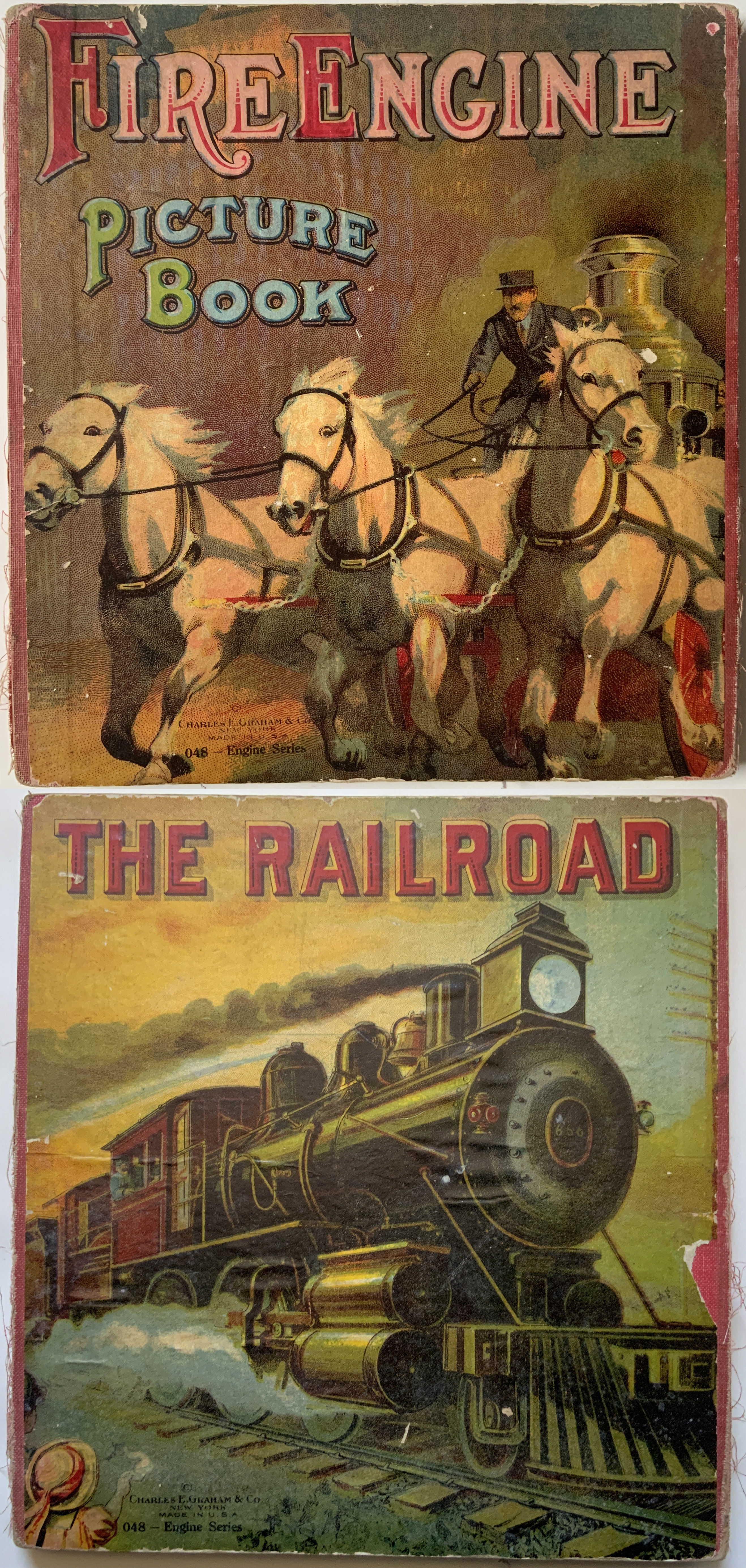 M3	RAILROAD BOOK AND THE FIRE HOUSE BOOK
