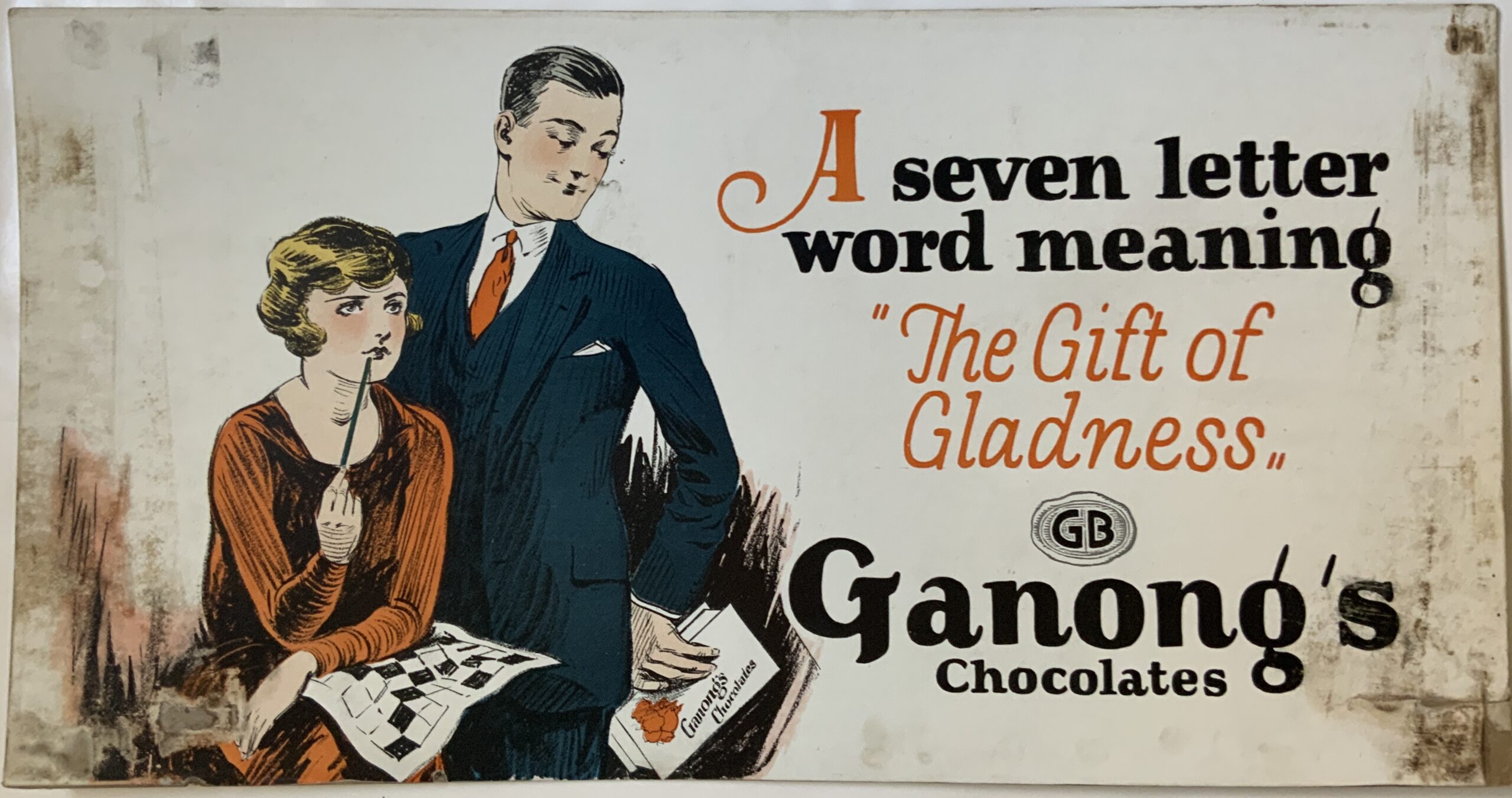 M111	GANONG’S CHOCOLATES - THE GIFT OF GLADNESS