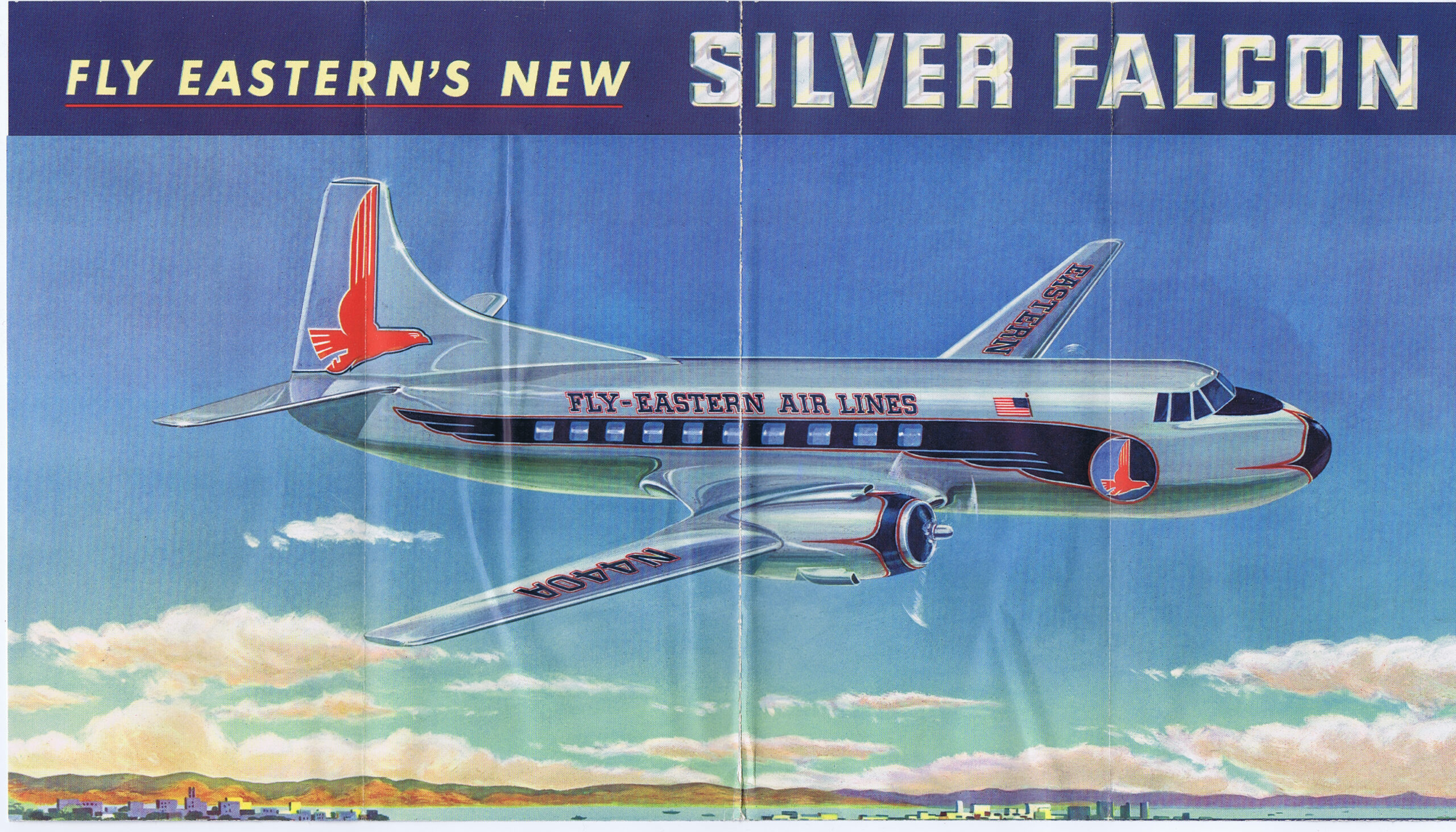 M77	EASTERN’S SILVER FALCON - WORLD’S MOST ADVANCED TWIN-ENGINE AIRLINER