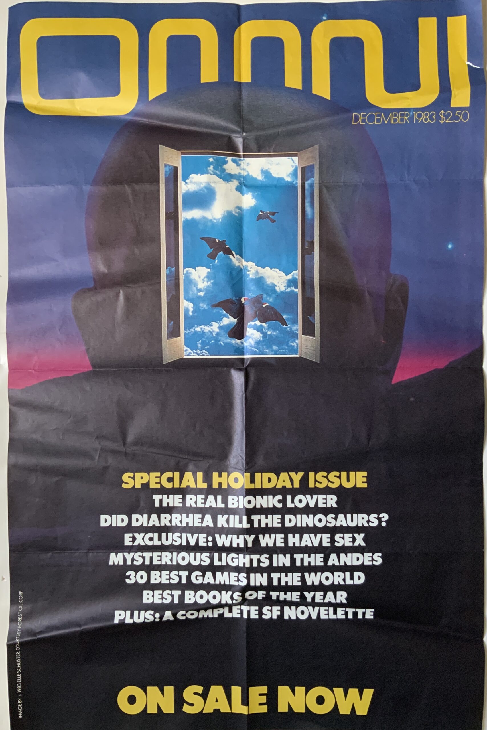 M113	OMNI DECEMBER 1983 MAGAZINE COVER POSTER
