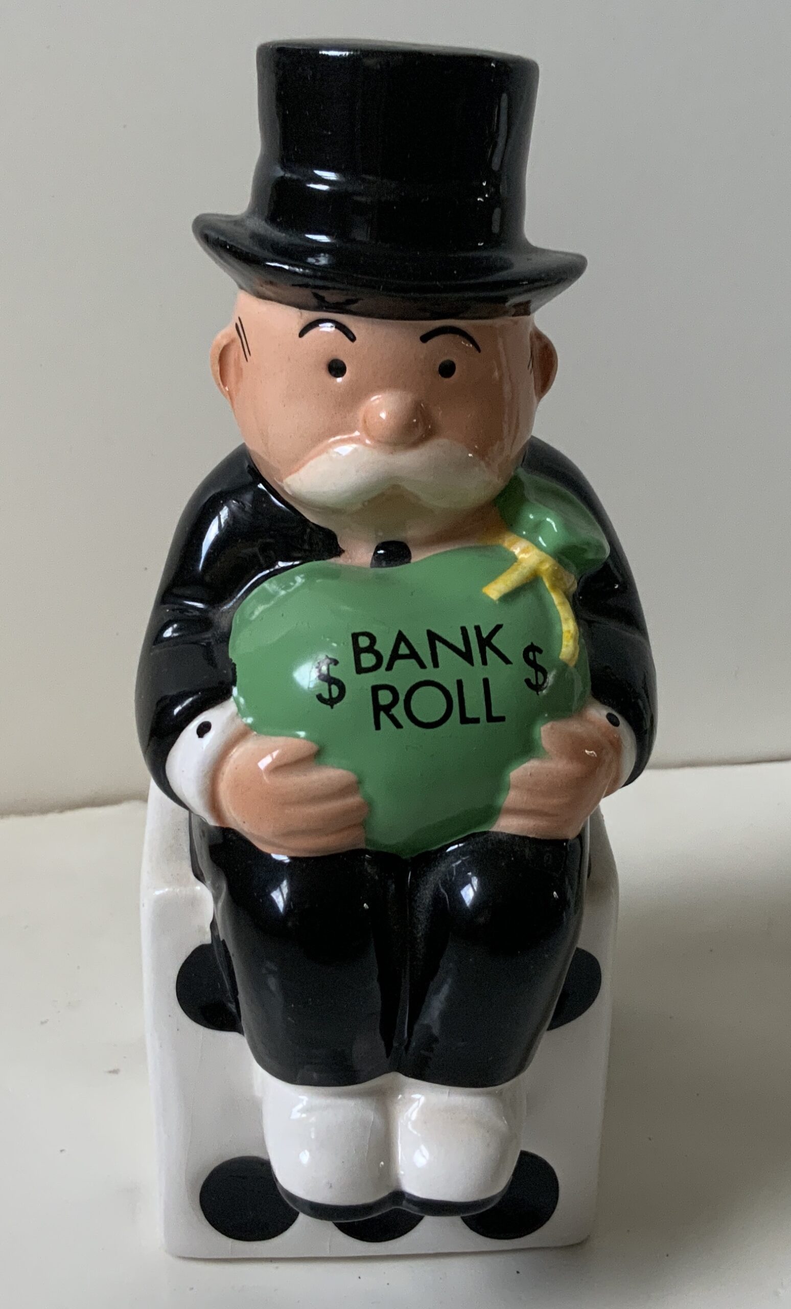 M247	RICH UNCLE PENNYBAGS A.K.A. “THE MONOPOLY GUY” CERAMIC BANK
