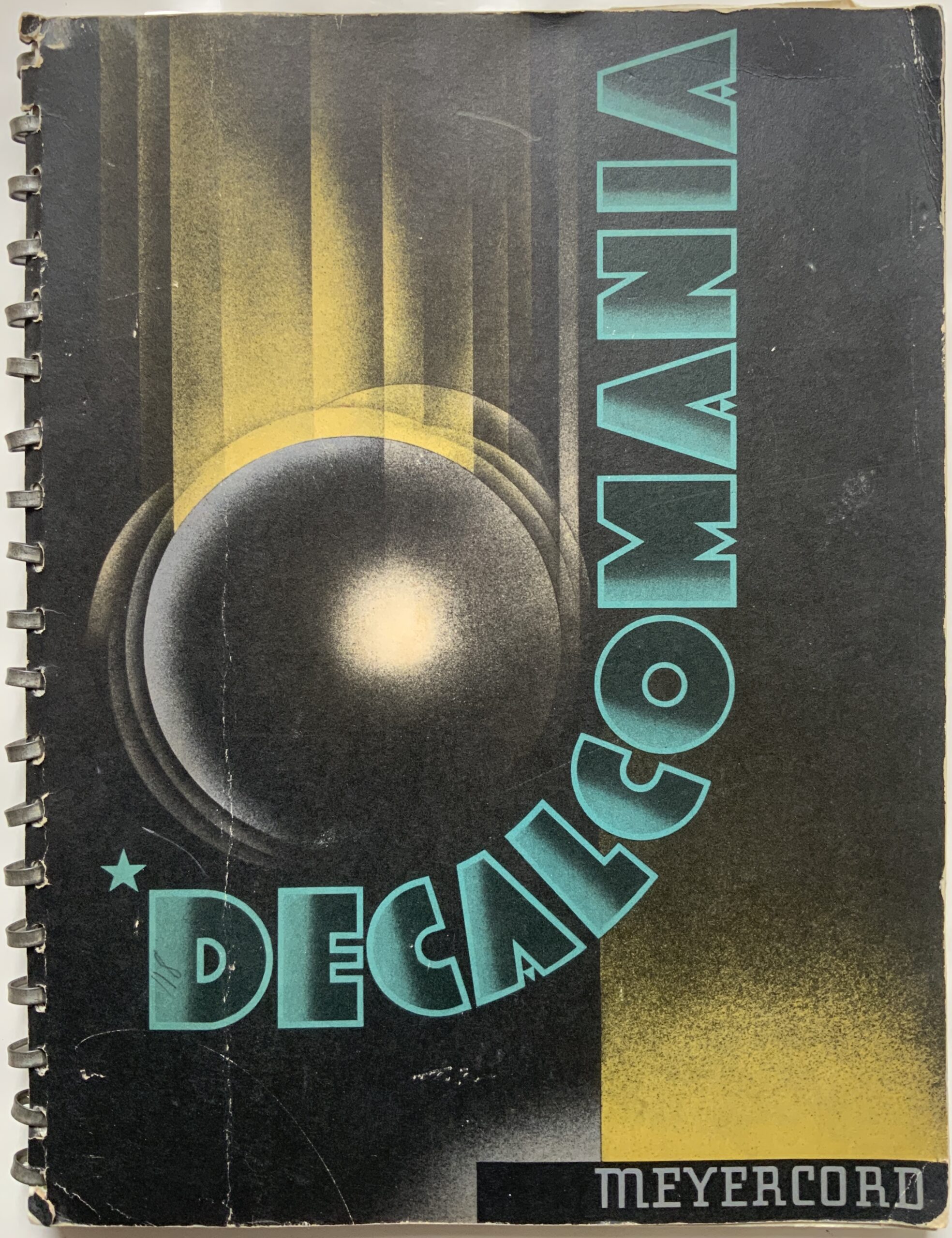 M261	DECALCOMANIA ADVERTISING DECAL SALESMAN'S BOOK