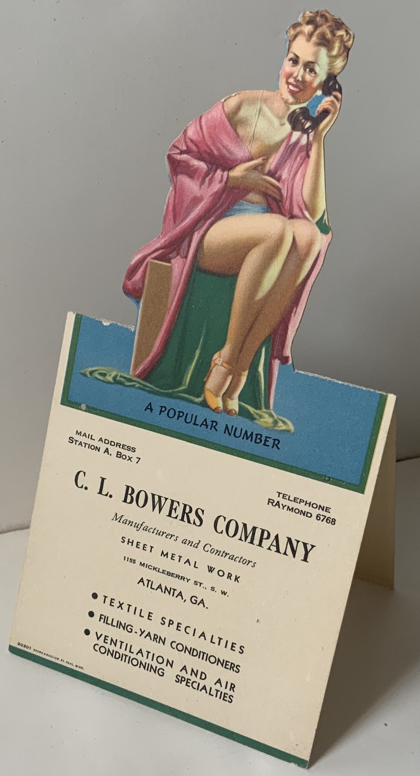 M450	A POPULAR NUMBER – C.L. BOWERS COMPANY STANDEE