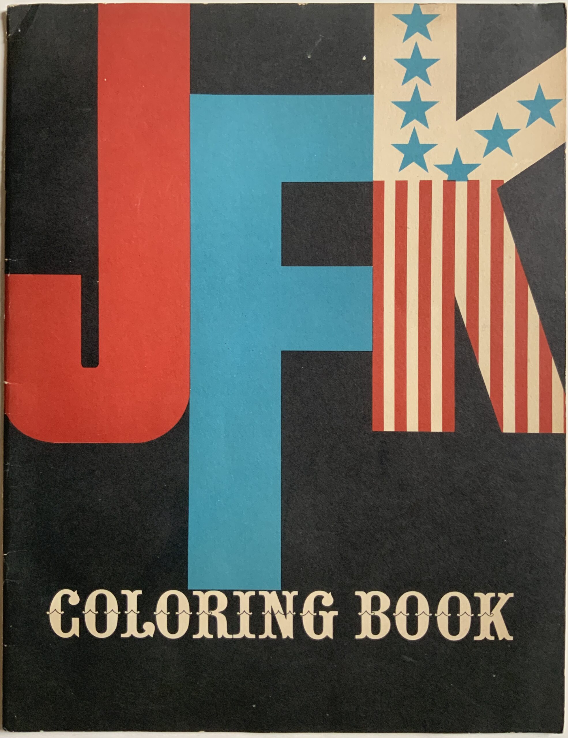 M462	RARE 1962 JFK COLORING BOOK