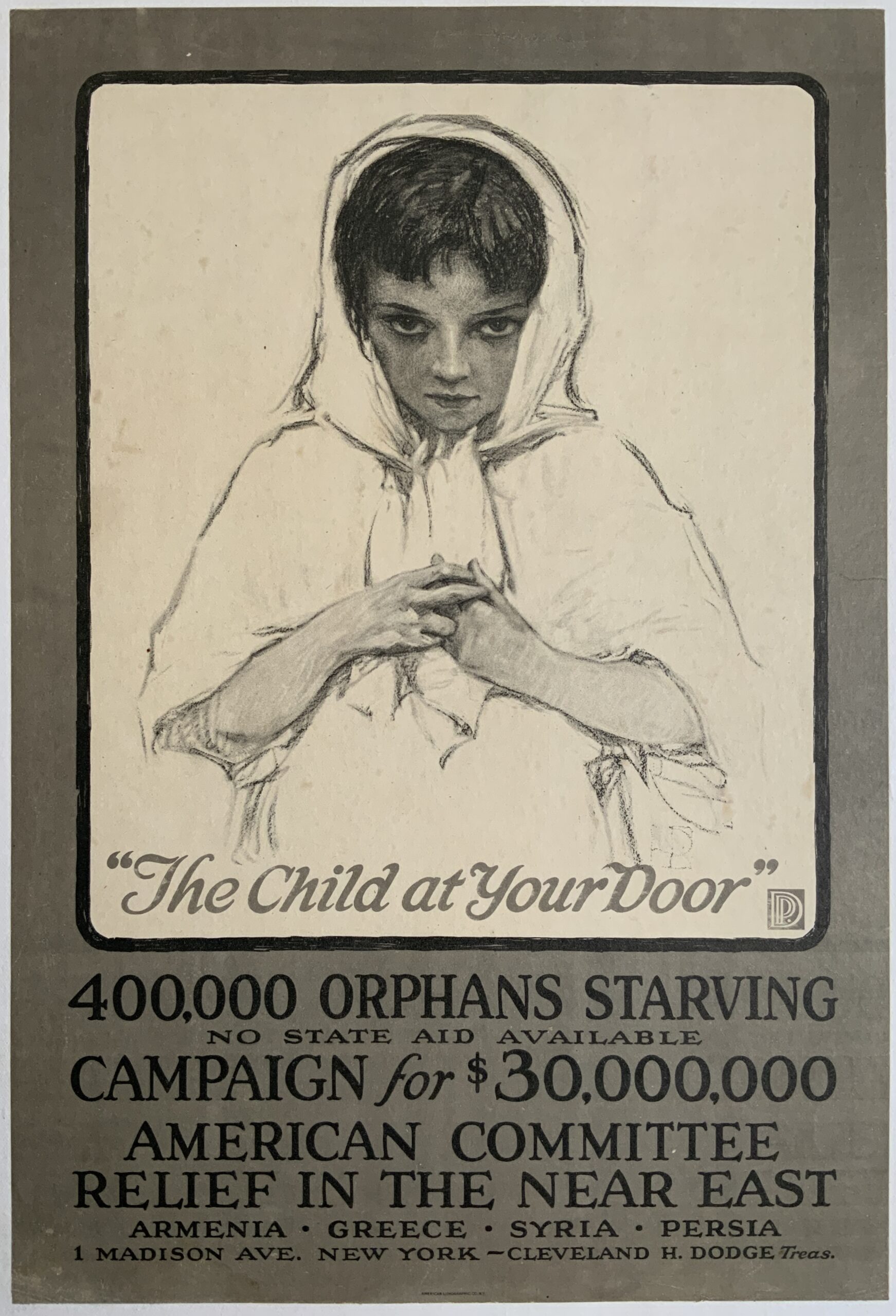 M525	CHILD AT YOUR DOOR -  NEAR-EAST RELIEF