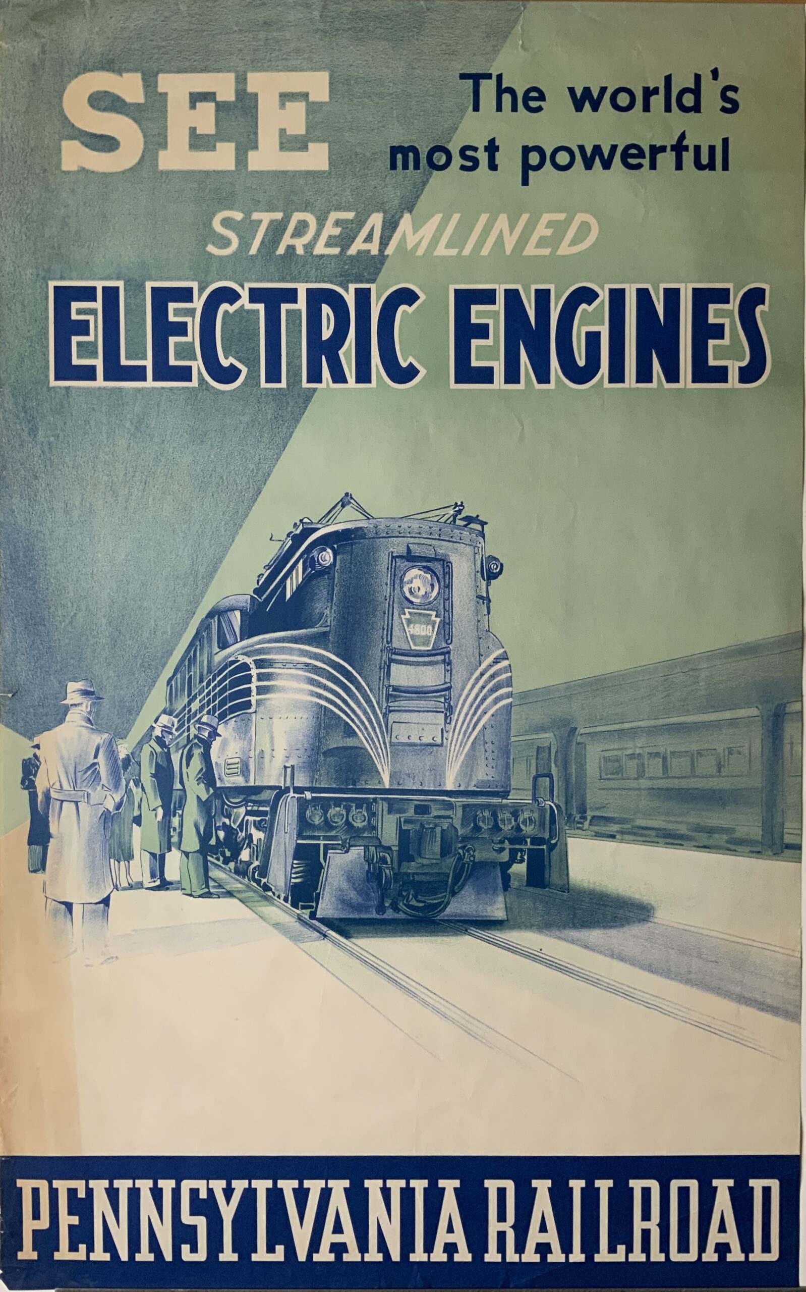 M562	PENNSYLVANIA RAILROAD - SEE THE WORLD’S MOST POWERFUL STREAMLINED ELECTRIC ENGINES