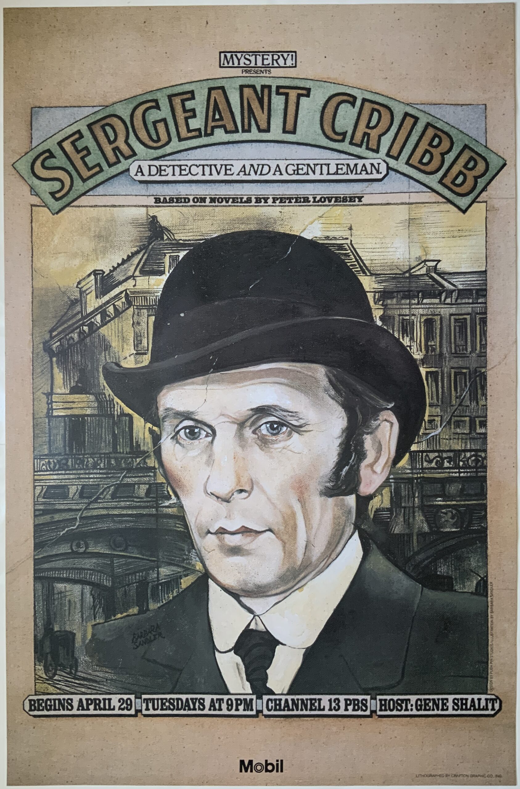 M635	SERGEANT CRIBB MOBILE - “A DETECTIVE AND A GENTLEMAN” POSTER