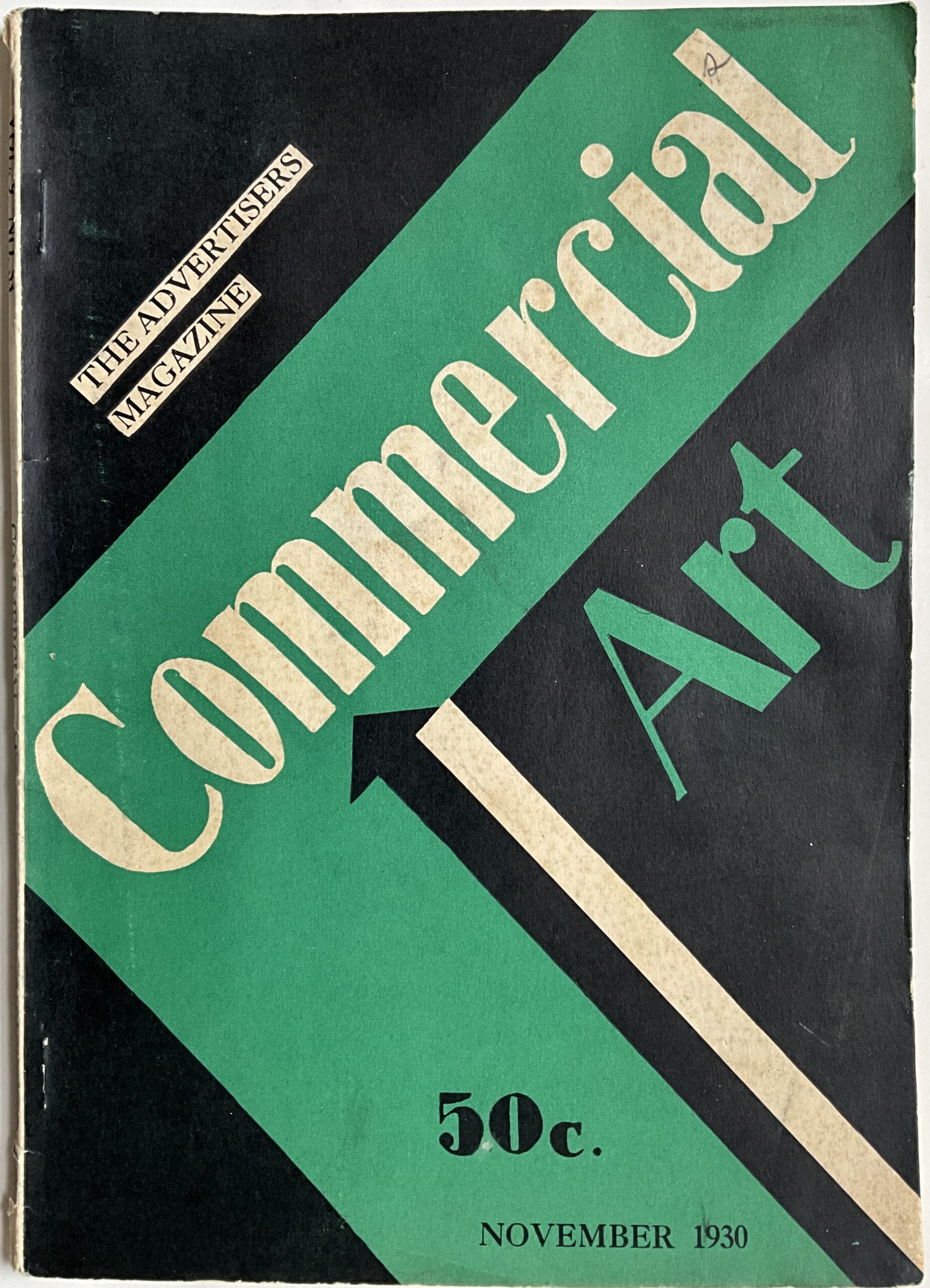 ST62	COMMERCIAL ART ADVERTISER’S MAGAZINE - NOVEMBER 1930
